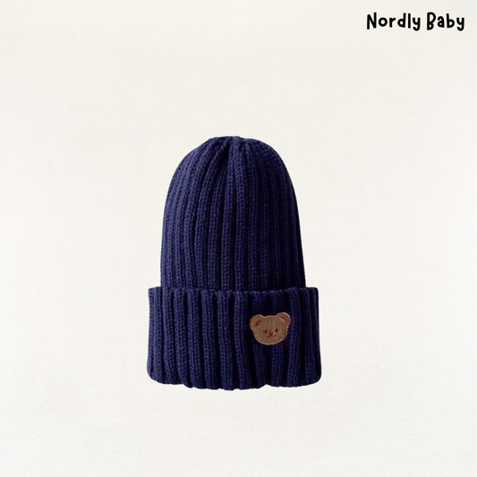 KrammeHue - baby bjørn strikket hat