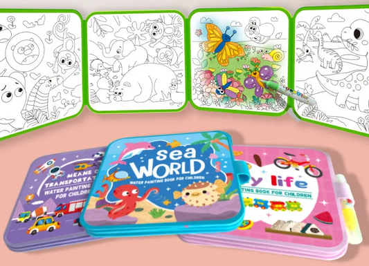 VandTegn Malebog - Tegn igen og igen, helt uden rod