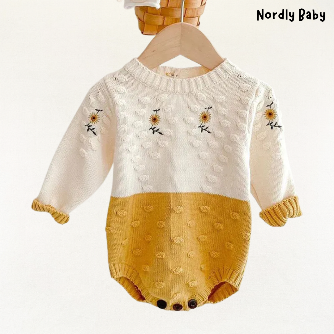 Sunflower Romper - warmth, comfort and irresistible charm