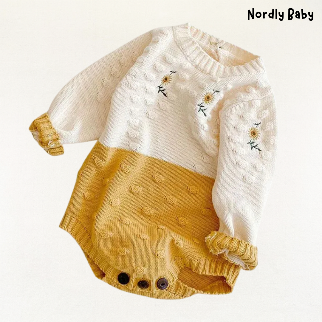 Sunflower Romper - warmth, comfort and irresistible charm