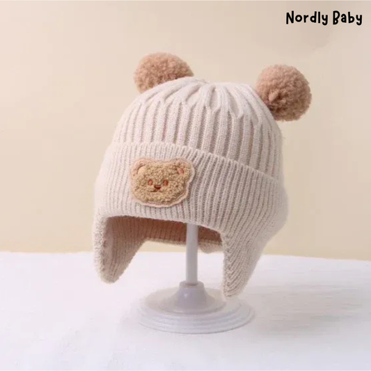 Varm Hue - Bjørneøre Beanie Hat