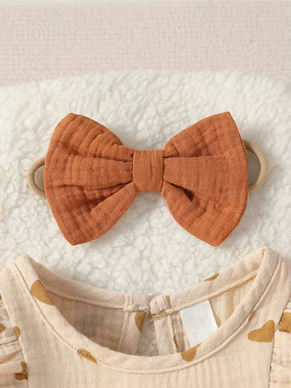 Dear Pip - 2-PIECE BOW & ROMPER