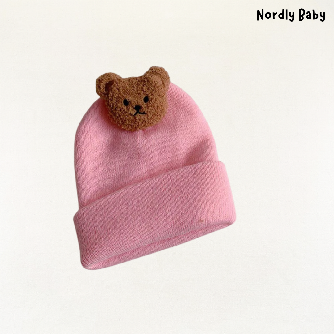 Bear Ribbon - Bear Beanie Standard
