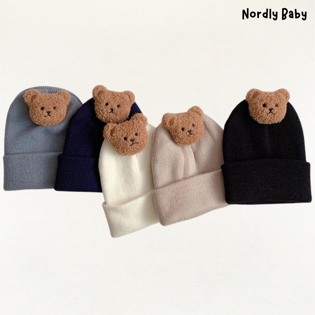 Bear Ribbon - Bear Beanie Standard