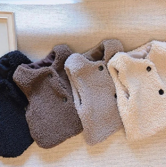 MiniLodge - Faux shearling vest