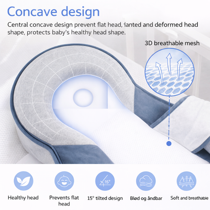 LoveNest Baby Pillow - Safe and peaceful sleep