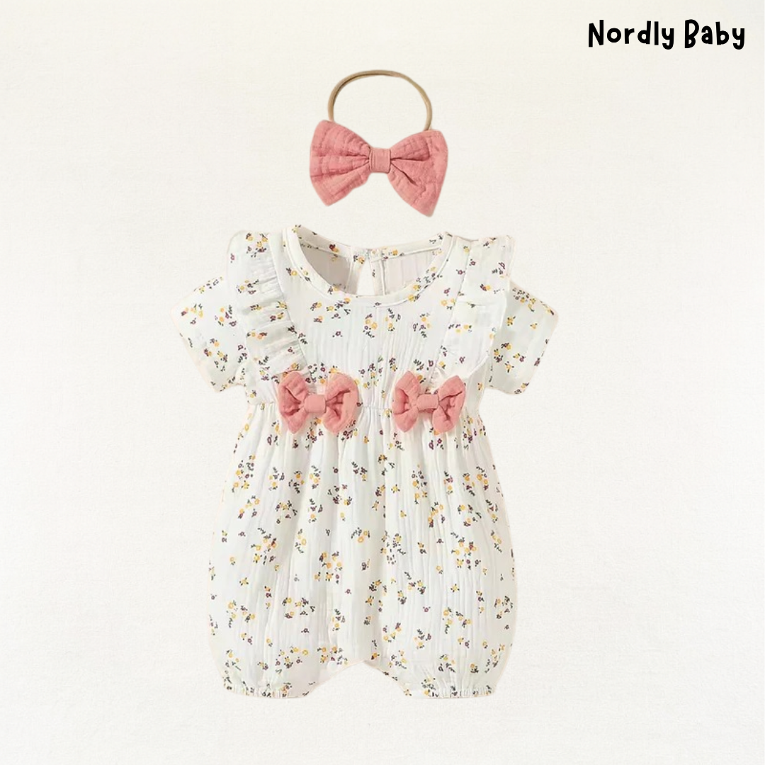 Dear Pip - 2-PIECE BOW & ROMPER