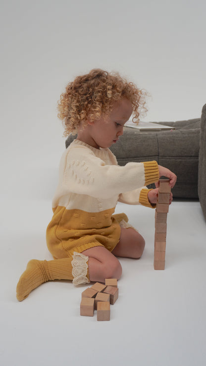 Sunflower Romper - warmth, comfort and irresistible charm