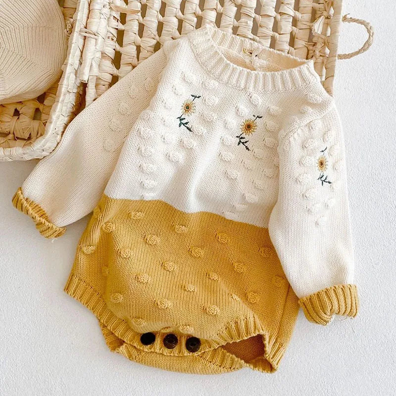 Sunflower Romper - warmth, comfort and irresistible charm