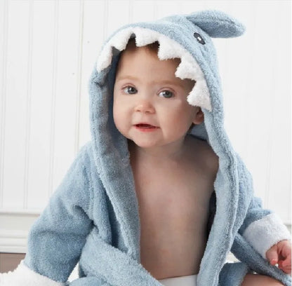 BabySpa Animal - Soft cotton bathrobe