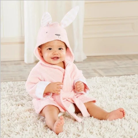 BabySpa Animal - Soft cotton bathrobe