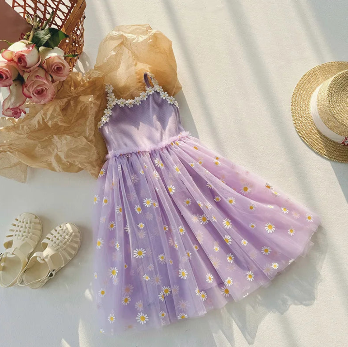 Summer Flower - Daisy Camisole Dress